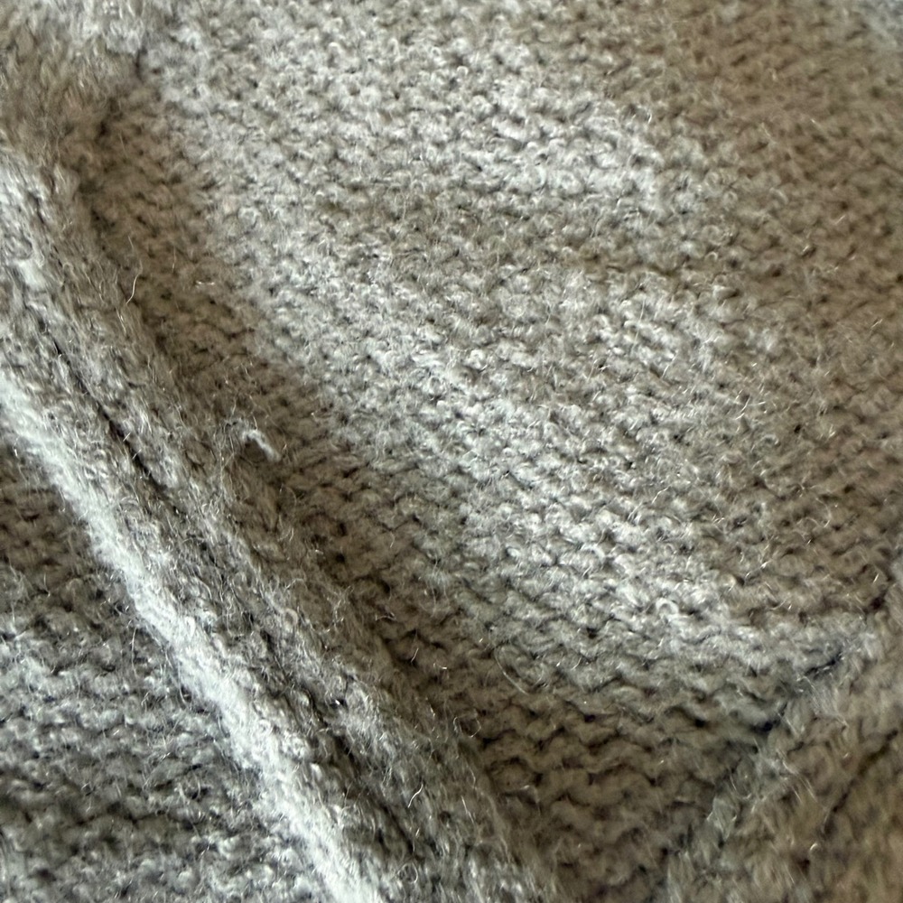 Official Taylor Swift Tortured Poets Gray Cable Knit Cardigan MD/LG Oversized - Picture 14 of 16